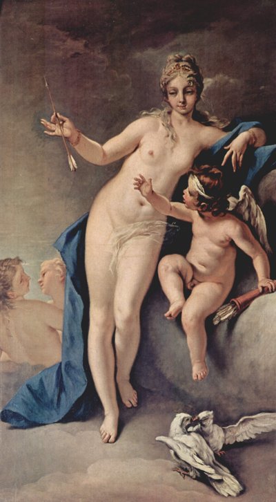 Venus und Amor von Sebastiano Ricci